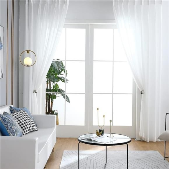 Curtain Holdbacks Bronze Set of 2 Window Decorative Hook Draperies Metal Holders - Picture 7 of 7